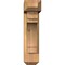 Ekena Millwork Merced Craftsman Smooth Bracket w/ Offset Brace, Western Red Cedar, 5 1/2"W x 18"D x 22"H BKT0604X18X22MRC04SWR - alternate 4